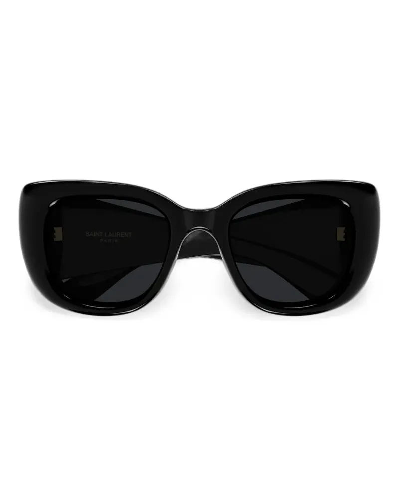 Saint Laurent Howl Sonnenbrille im Butterfly-Design - Schwarz Schwarz