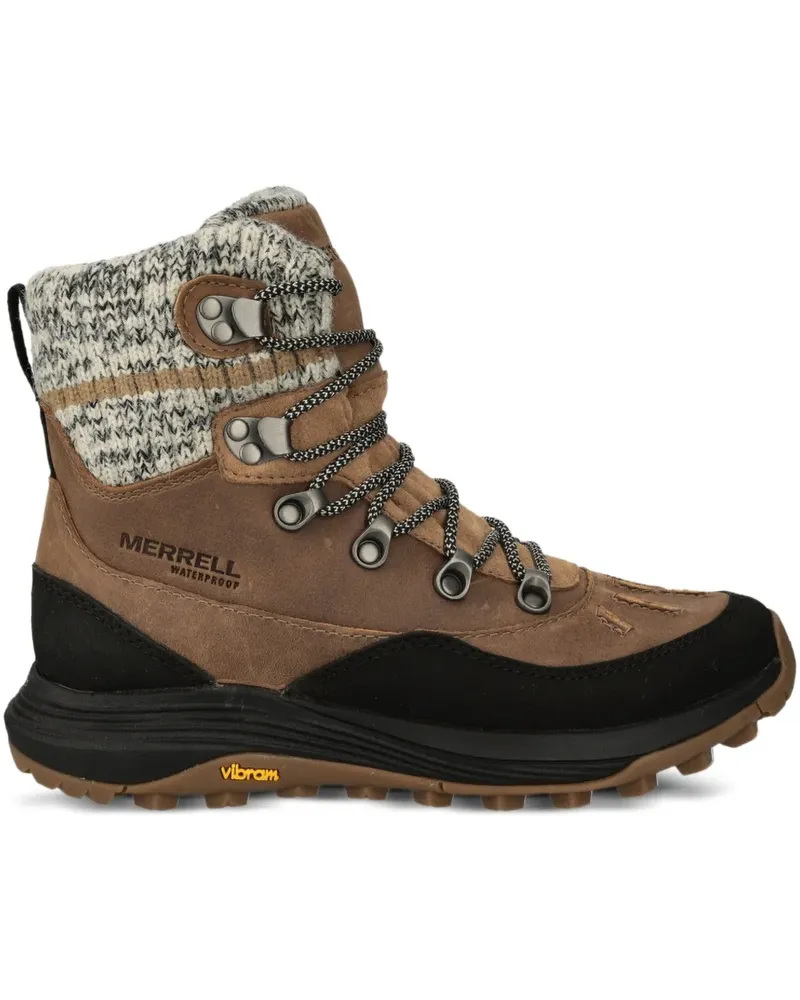 MERRELL Wasserdichte Siren Thermo Mid Zip Stiefel - Braun Braun