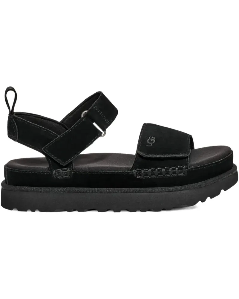 UGG Goldenstar logo sandals - Schwarz Schwarz