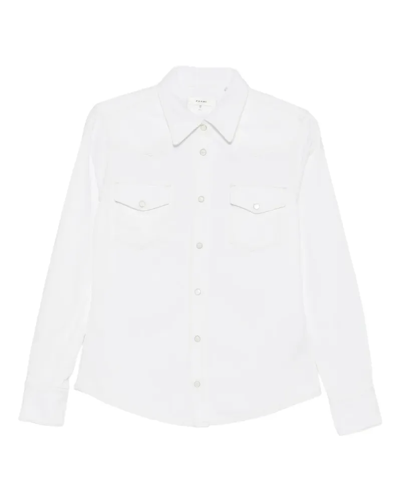 Frame Denim Hemd mit Brusttasche - Nude Nude