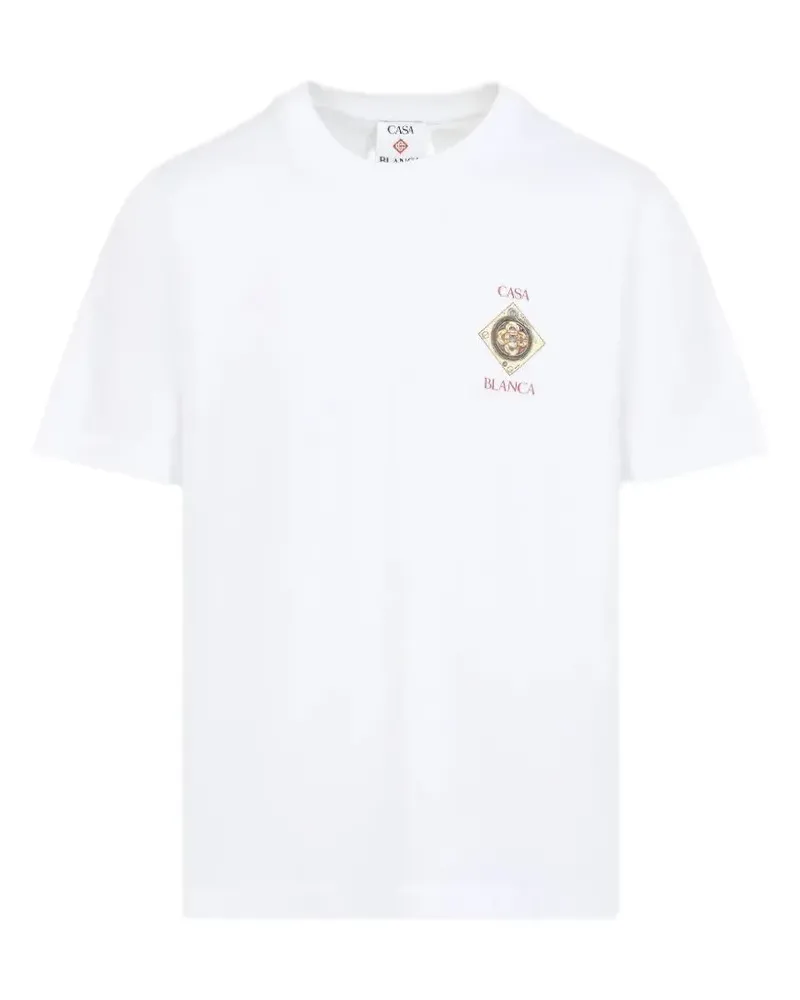 Casablanca Paris printed T-shirt - Weiß Weiß