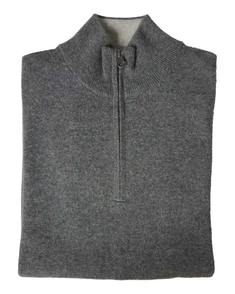 Hartford quarter-zip sweater - Grau Grau