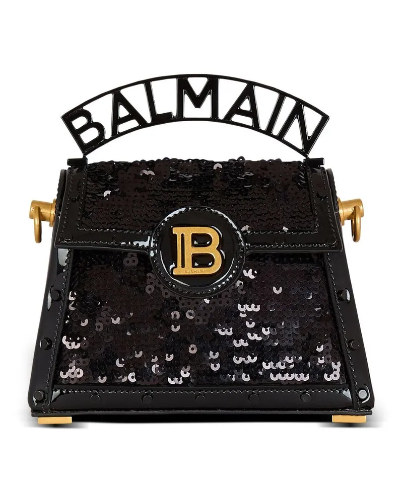 Balmain B-Buzz Dynastie Schultertasche - Schwarz Schwarz