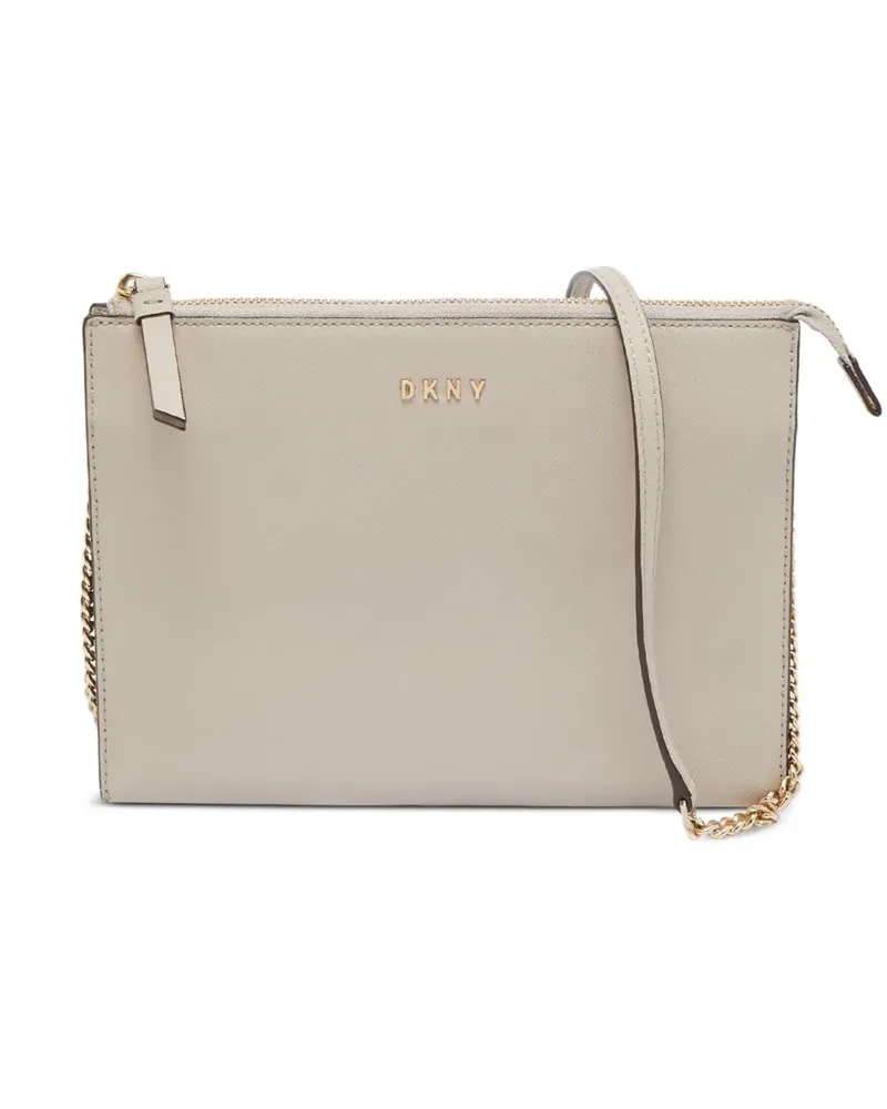 DKNY Umhängetasche aus Leder - Nude Nude