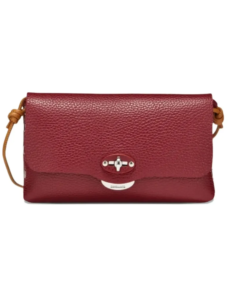 Zanellato Kleine Lettera® Schultertasche mit Drehverschluss - Rot Rot