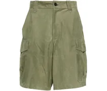 Cargo-Shorts aus Wildleder