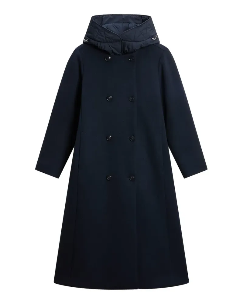 Woolrich Doppelreihiger Parka - Blau Blau