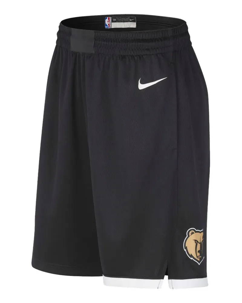 Nike City Edition Grizzlies Swingman shorts - Schwarz Schwarz