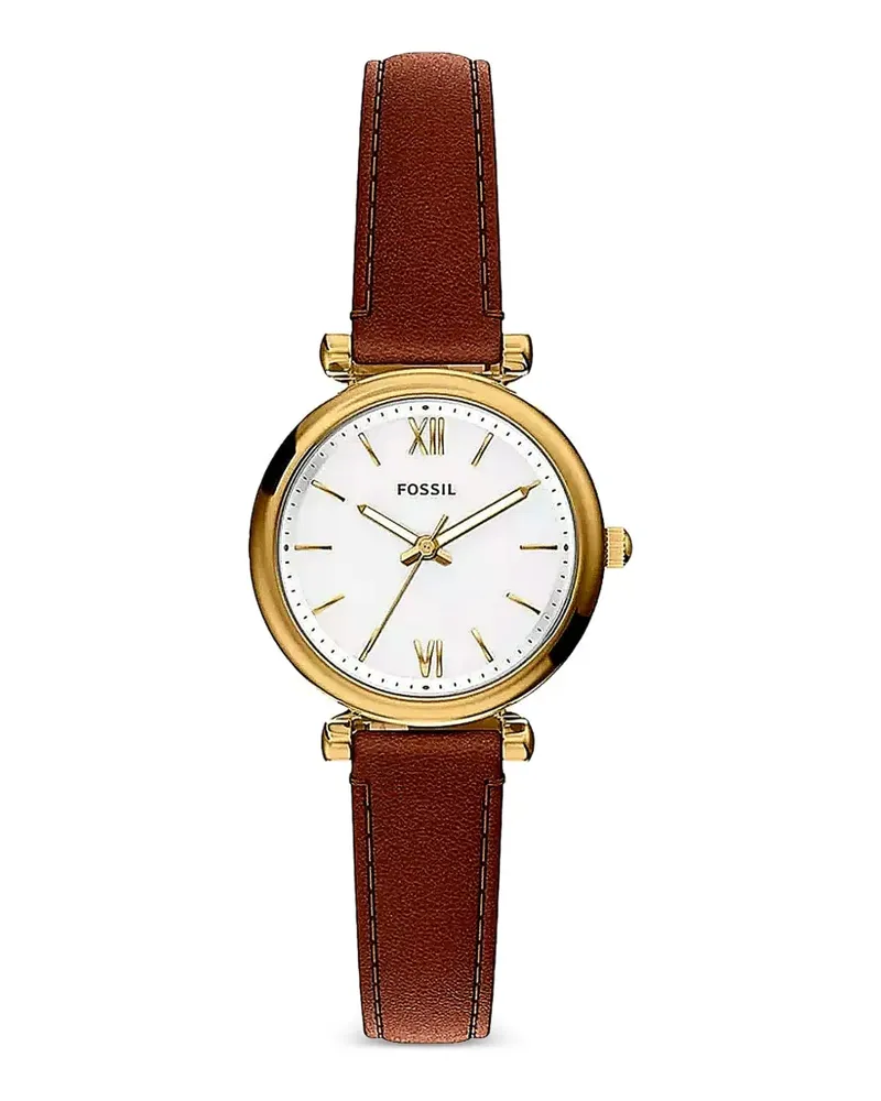 Fossil Carlie Armbanduhr 28mm - Weiß Weiß