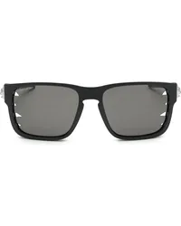 Philipp Plein Gaze Sonnenbrille mit eckigem Gestell Schwarz