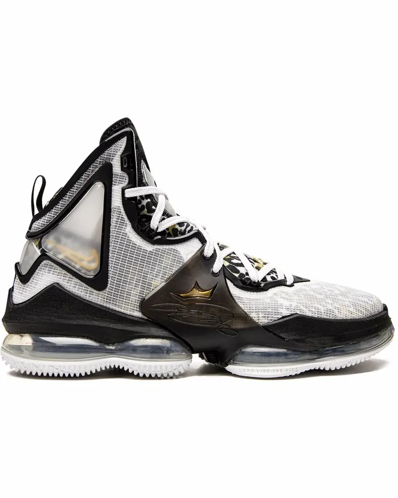 Nike LeBron 19 High-Top-Sneakers - Weiß Weiß