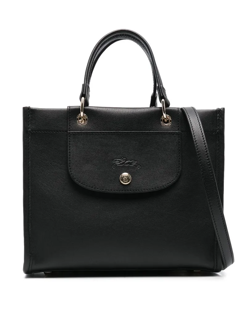 Longchamp Kleiner Cabas Shopper - Schwarz Schwarz