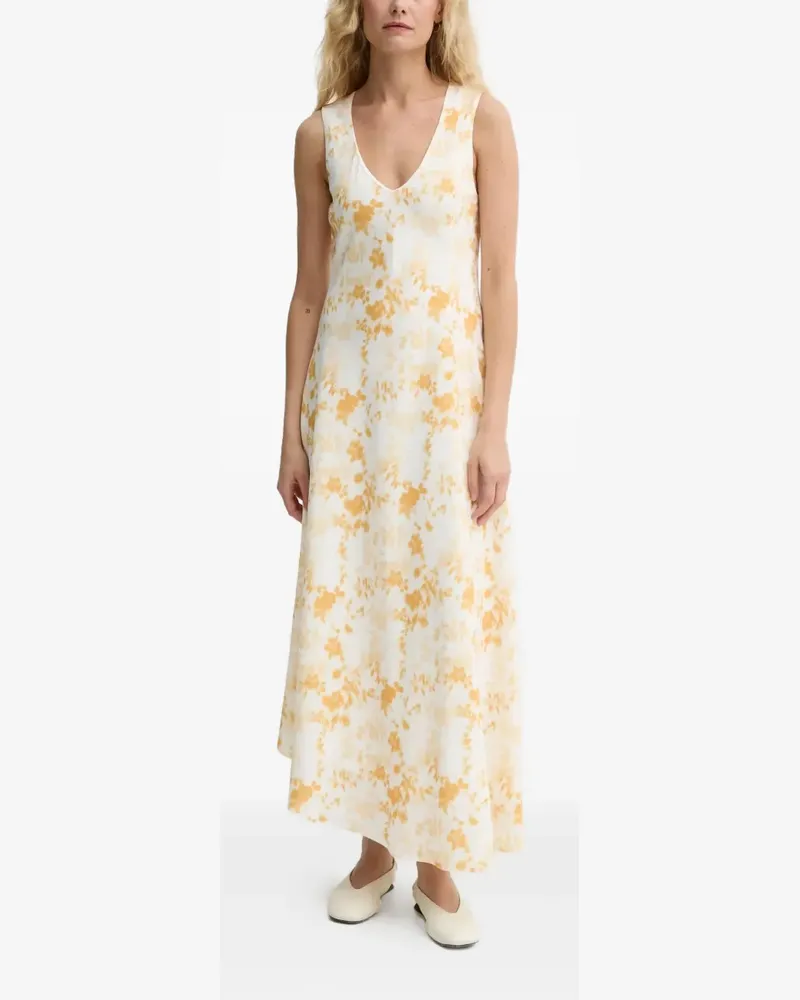 Day Birger et Mikkelsen Maxikleid mit Blumen-Print - Nude Nude