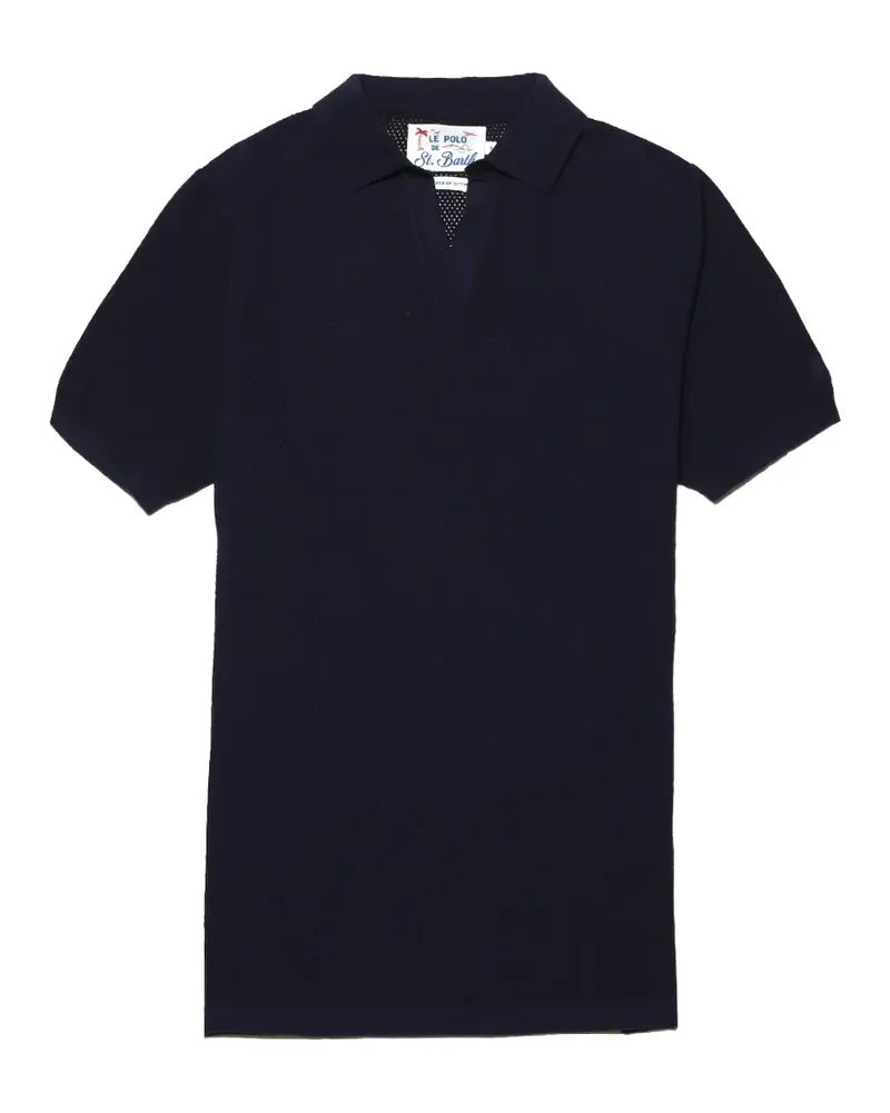 MC2 Saint Barth collar T-shirt - Blau Blau