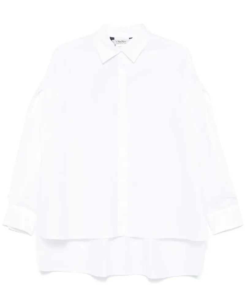 Max Mara Marika Hemd - Weiß Weiß
