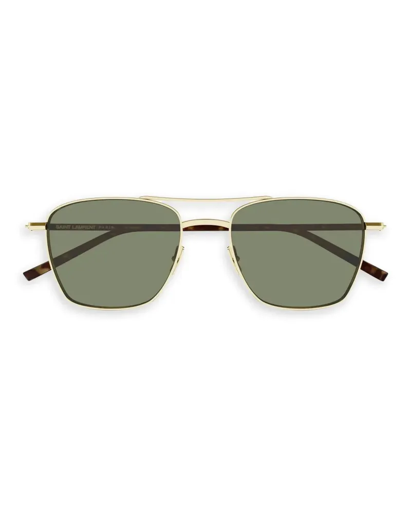 Saint Laurent pilot-frame sunglasses - Gold Gold