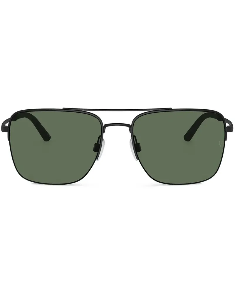 Oliver Peoples R-2 Sonnenbrille - Schwarz Schwarz
