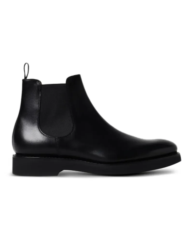 Church's elasticated-side leather ankle boots - Schwarz Schwarz