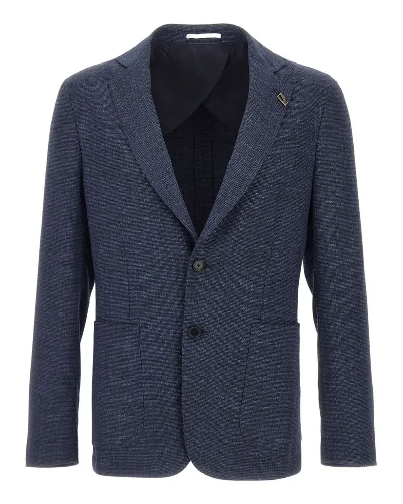 Pal Zileri Baron single-breasted blazer - Blau Blau