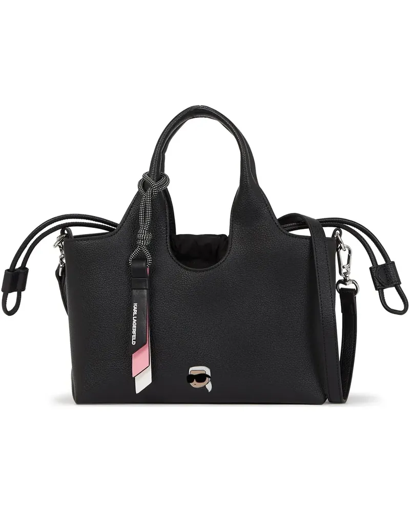 Karl Lagerfeld Kleine Ikon Tote Bag - Schwarz Schwarz