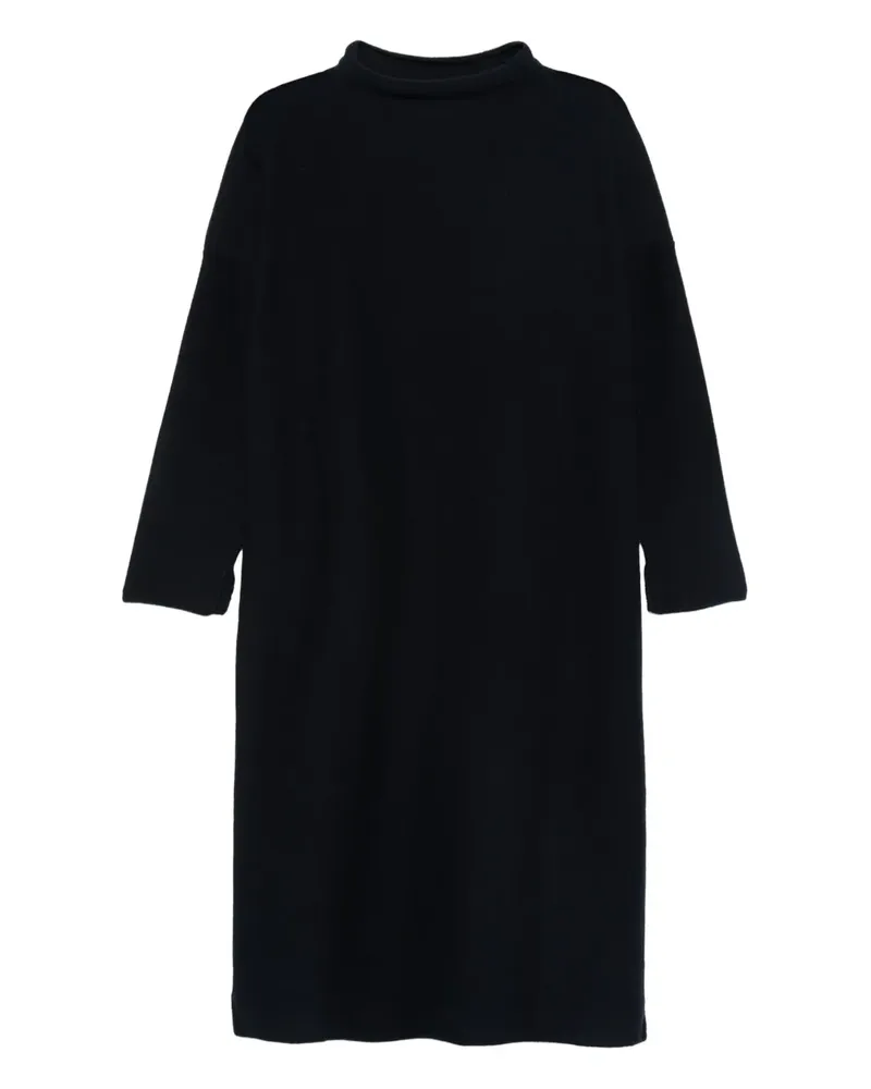 Daniela Gregis Kleid mit Stehkragen - Schwarz Schwarz