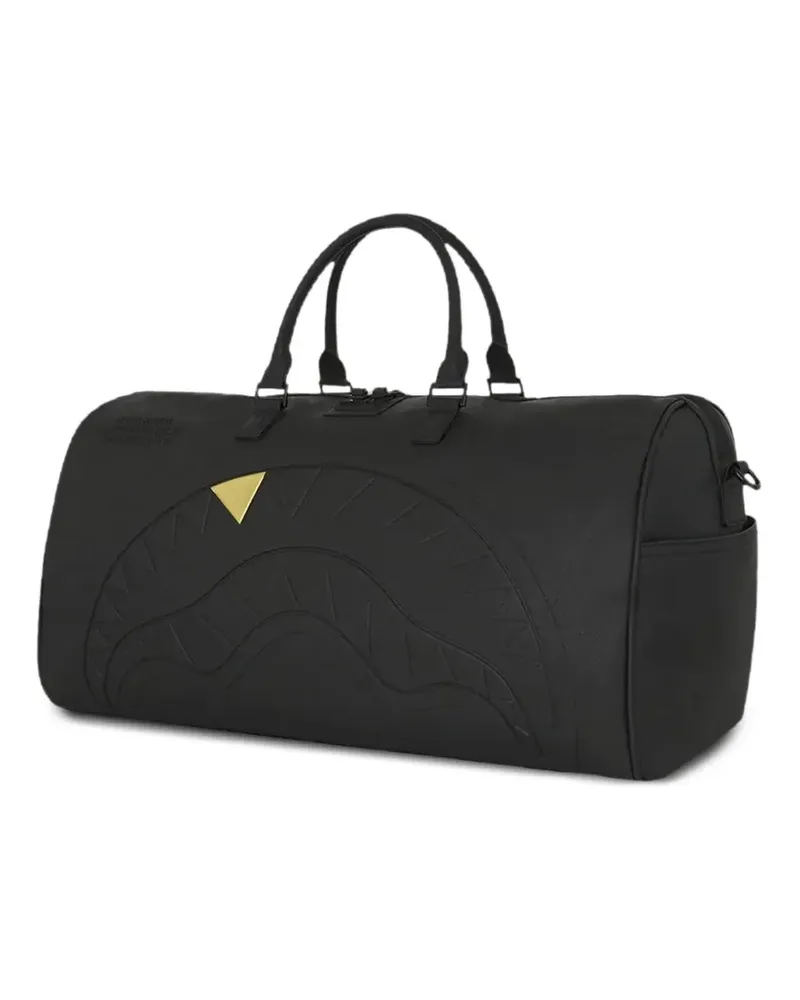 Sprayground The Golden Fang Reisetasche mit Prägung - Schwarz Schwarz