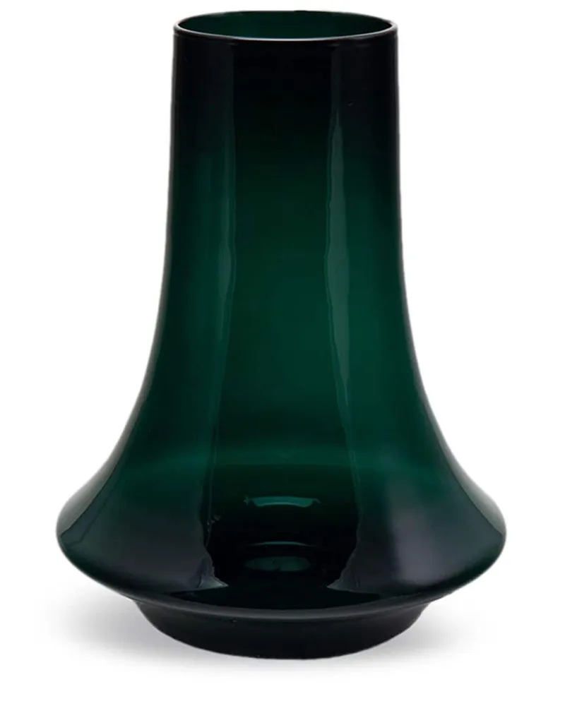 XLBOOM Große Spinn Glasvase (31cm) - Grün Grün