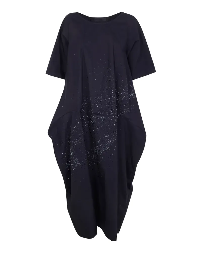 Maria Calderara splatter-print dress - Schwarz Schwarz