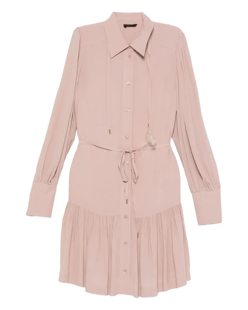 Liu Jo feather tie dress - Rosa Rosa