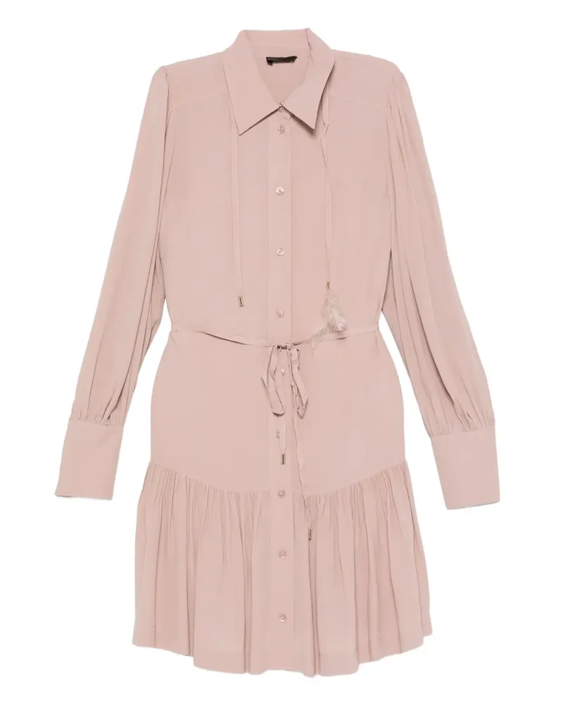 Liu Jo feather tie dress - Rosa Rosa