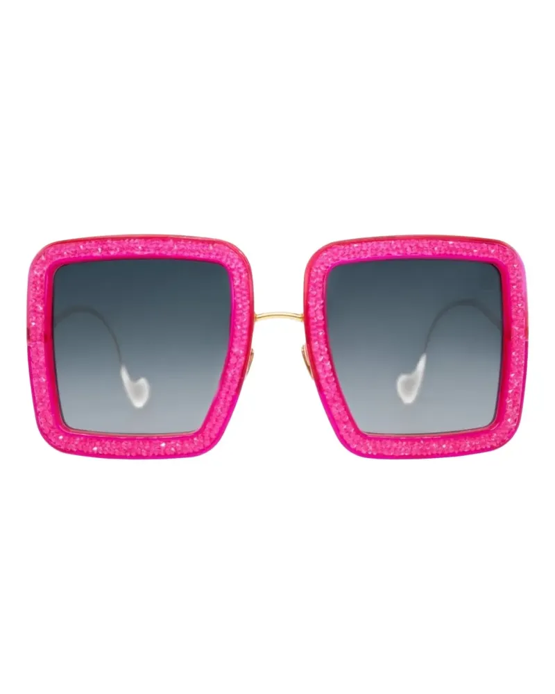 Anna-Karin Karlsson Beaming Sky square-frame sunglasses - Rosa Rosa