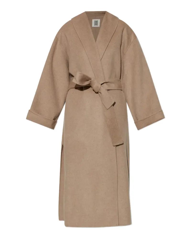 By Malene Birger Trullem Mantel mit Gürtel - Nude Nude