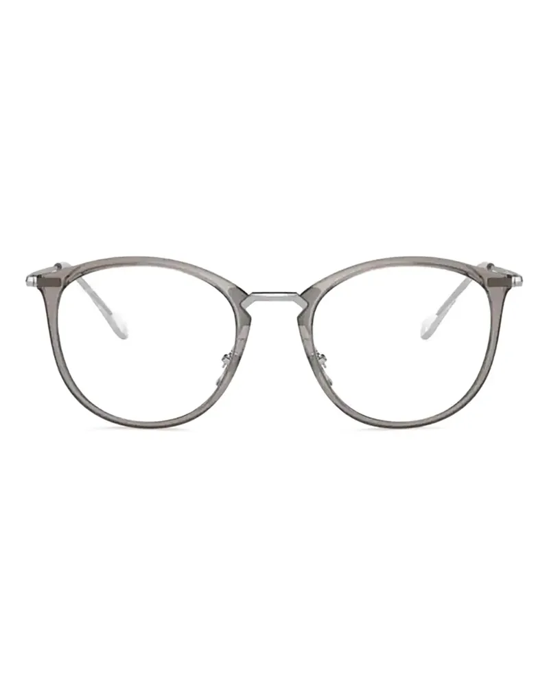 Ray Ban Brille mit rundem Gestell - Grau Grau