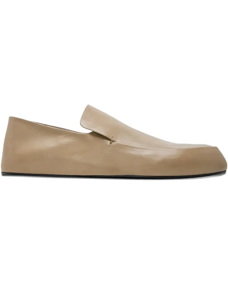 Jil Sander Ballerinas aus Leder - Nude Nude