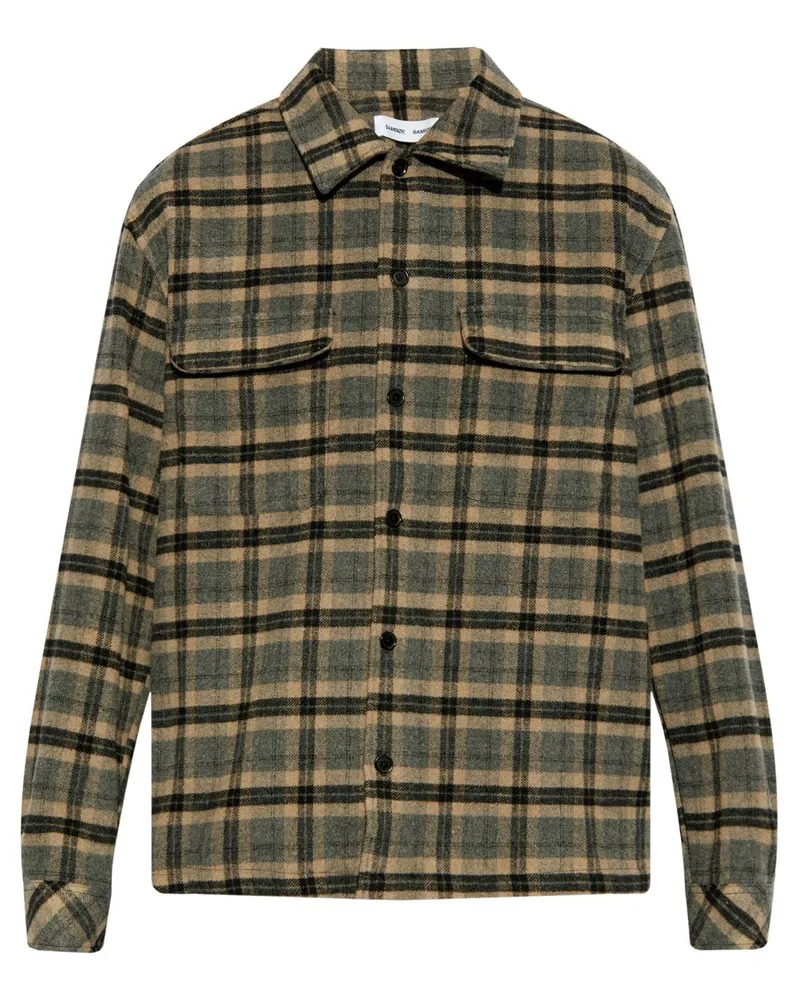 Samsøe & Samsøe Sacastor x h 14089 Hemd - Grün Grün
