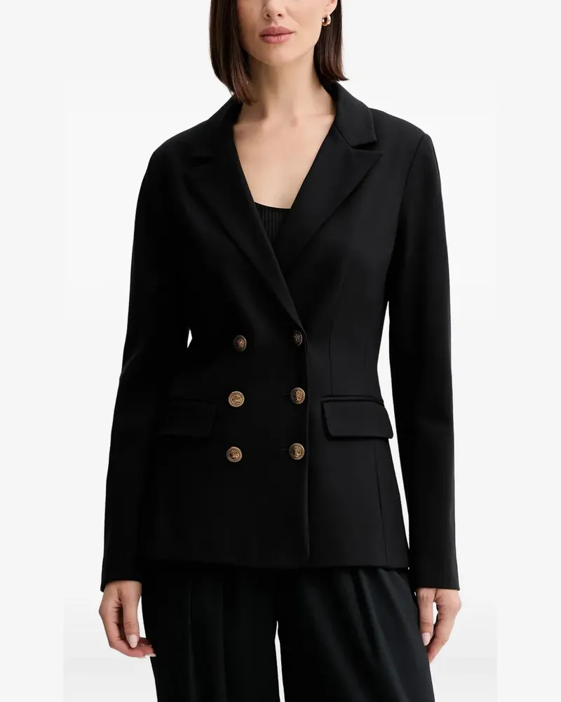Guess buttoned double-breasted blazer - Schwarz Schwarz