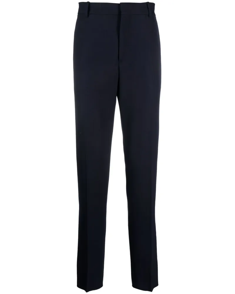 Alexander McQueen Hose mit geradem Bein - Blau Blau