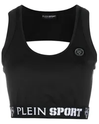 Philipp Plein Tanktop mit Logo-Schild Schwarz