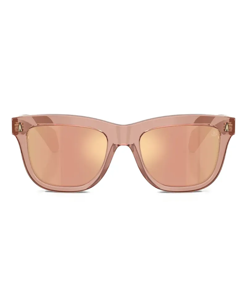 Moncler Bronzz Sonnenbrille mit geometrischem Gestell - Rosa Rosa