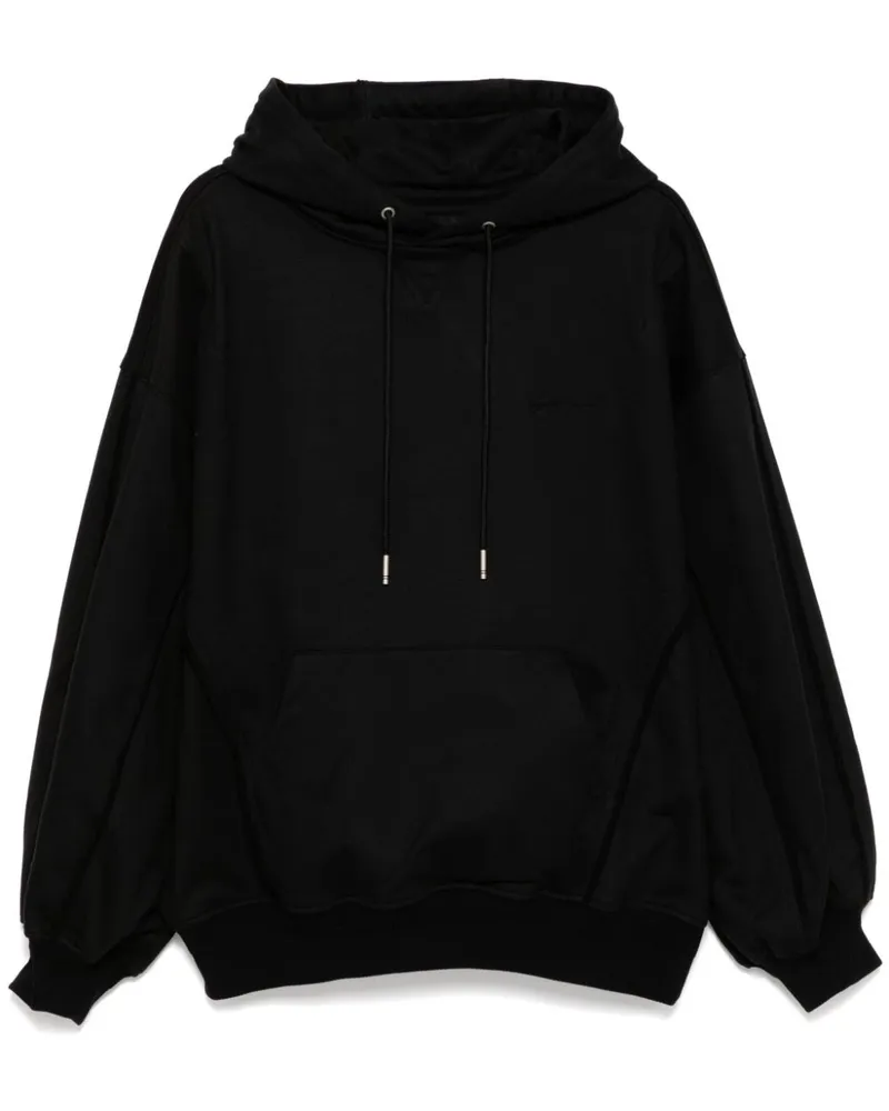 SONGZIO Hoodie mit Justice League-Stickerei - Schwarz Schwarz
