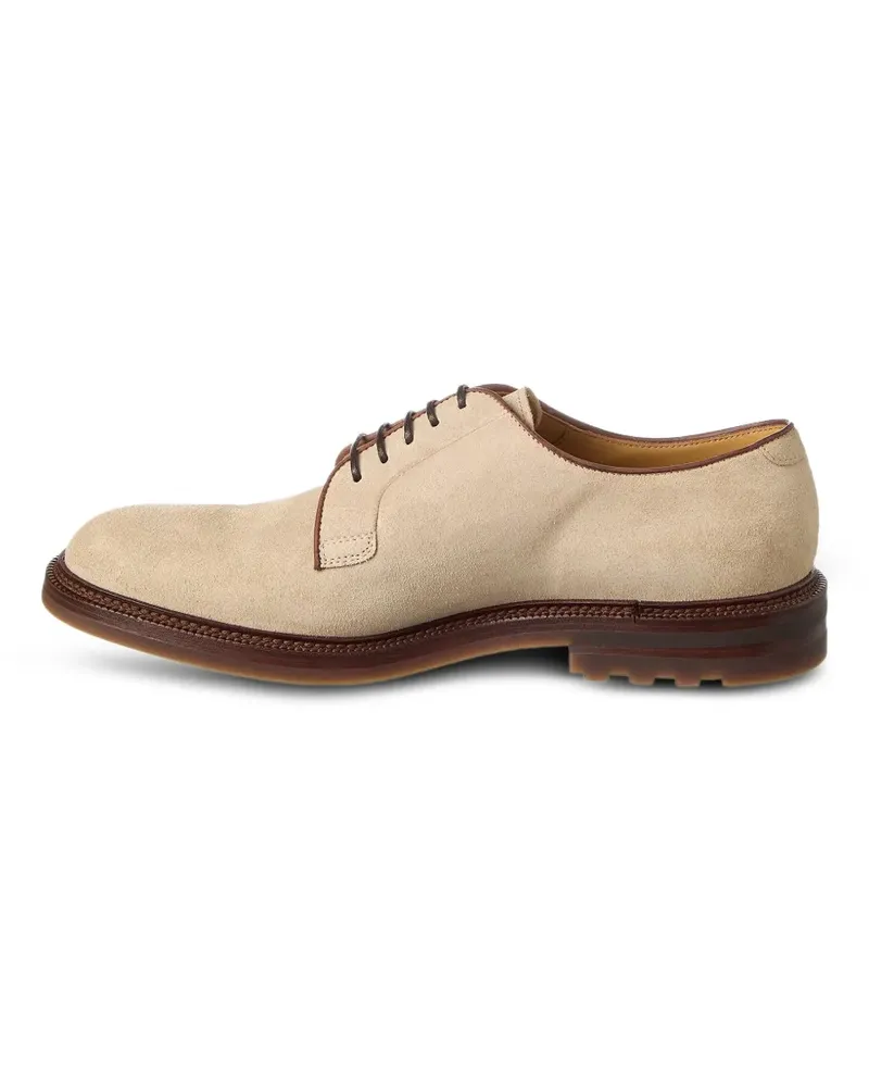 Brunello Cucinelli Derby-Schuhe aus Wildleder - Braun Braun