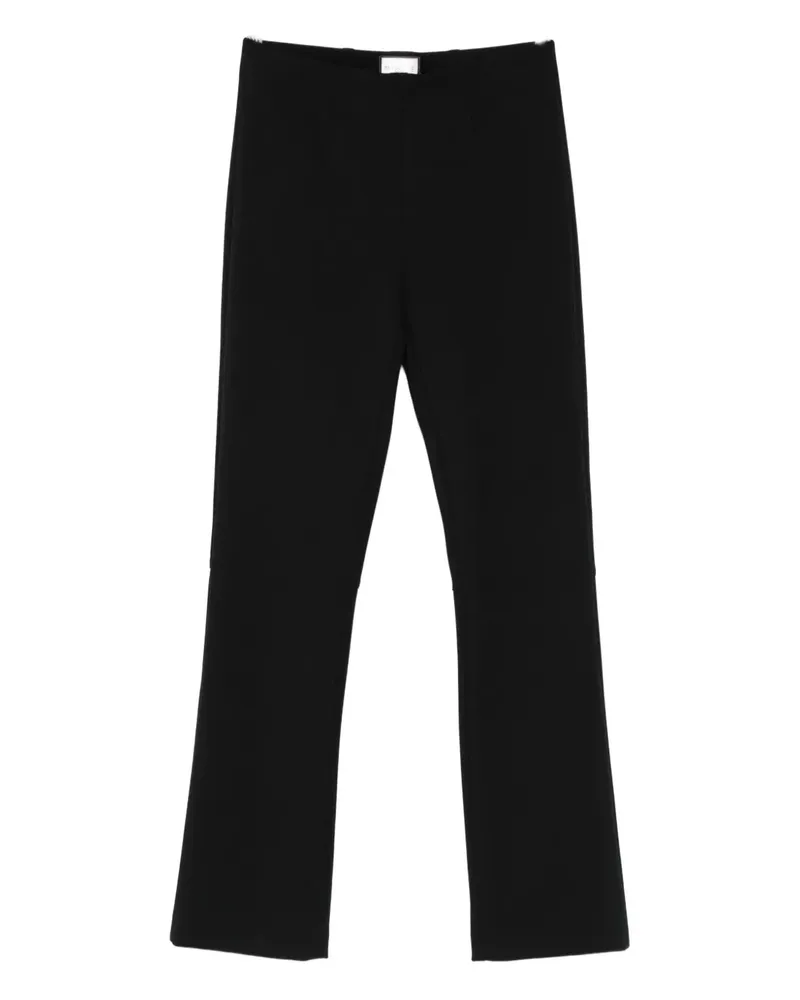 SEDUCTIVE  flared trousers - Schwarz Schwarz