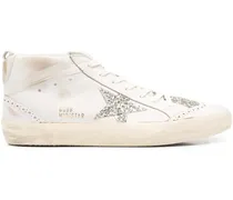 Mid Star Sneakers - Nude