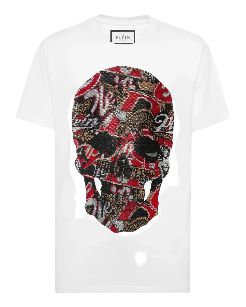 Philipp Plein Skull Stones T-Shirt - Weiß Weiß