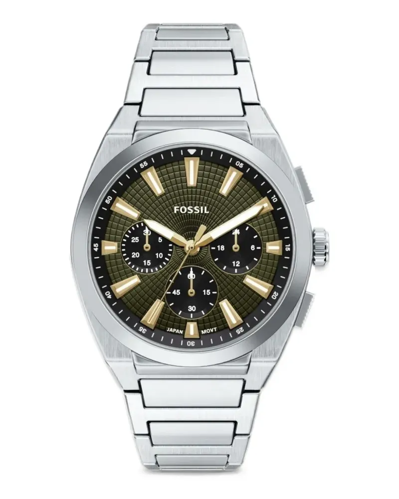 Fossil Everett Armbanduhr 44mm - Grün Grün