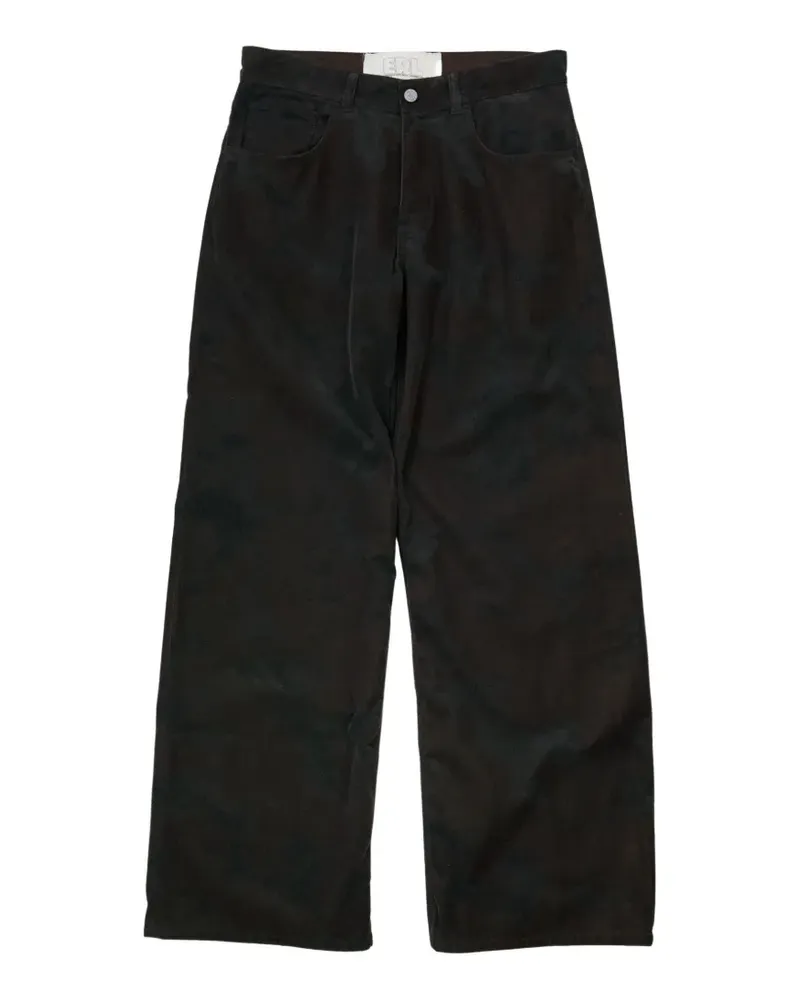 ERL Straight-Leg-Hose aus Cord - Braun Braun