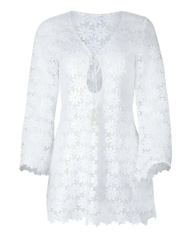 WAIMARI Seraphine guipure-lace mini dress - Weiß Weiß