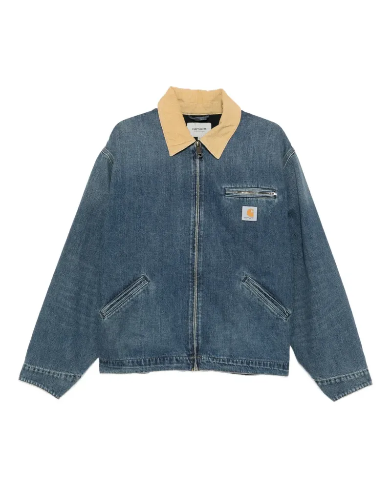 Carhartt WIP Jacke mit Kontrasteinsätzen - Blau Blau