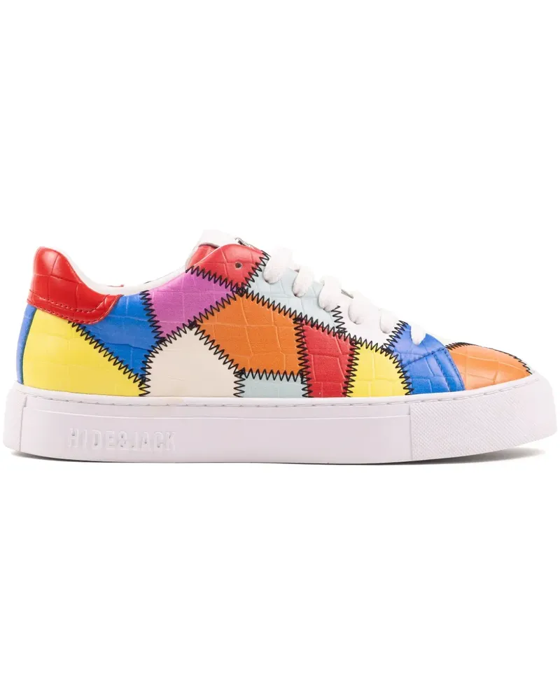 Hide & Jack Sneakers aus Leder - Orange Orange
