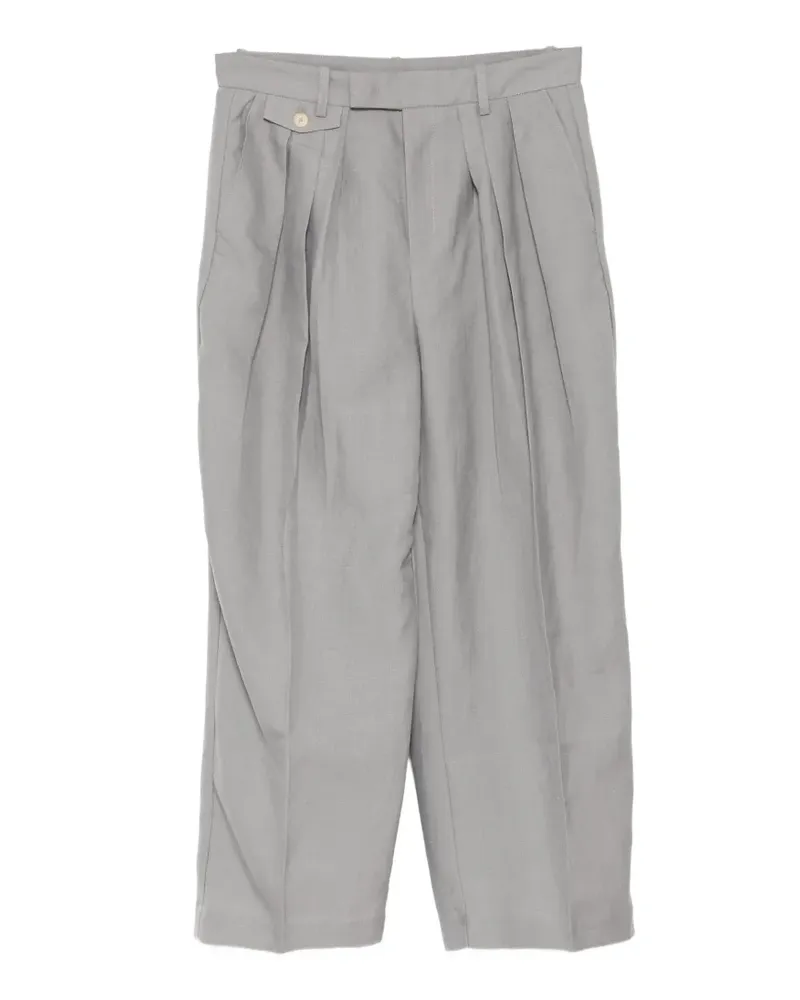 JNBY Plissierte Tapered-Hose - Grau Grau